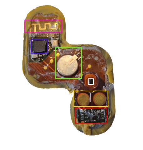 Sensor PCB view